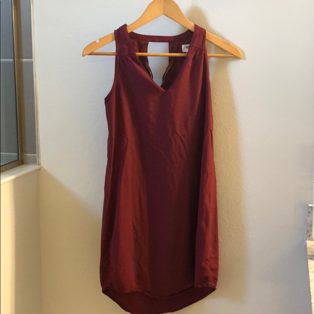 Old navy XS burgundy dress